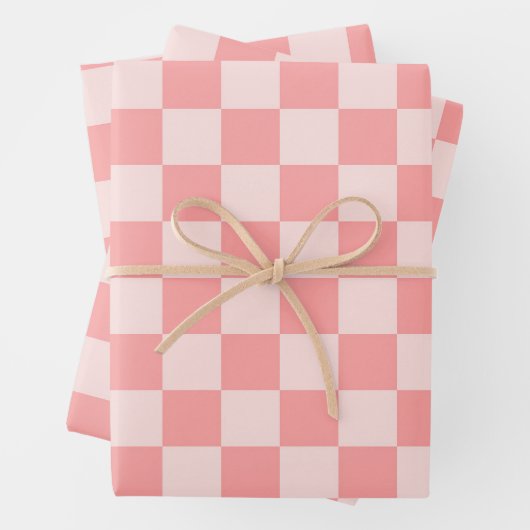 rosa Tafel Geschenkpapier Set (Beispiel)