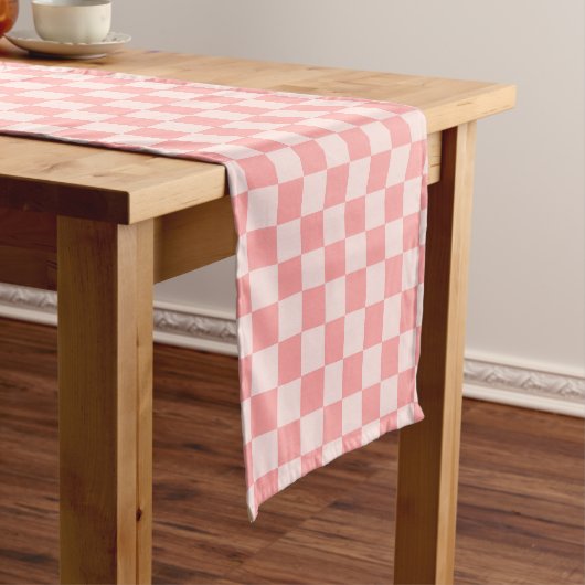 rosa Tafel Kurzer Tischläufer (Beispiel)
