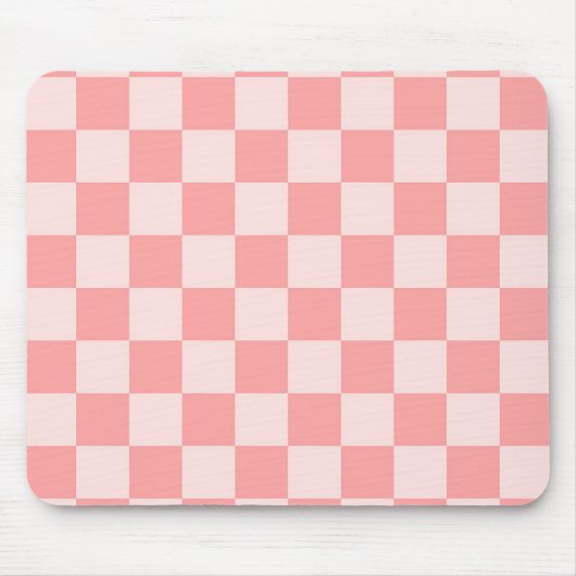 rosa Tafel Mousepad (Vorne)