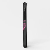 Rosa Tafel-Schmetterling iPhone 5 Case-Mate Hülle (Hinten/Links)