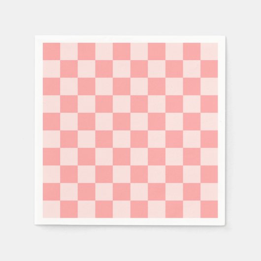 rosa Tafel Serviette (Vorderseite)
