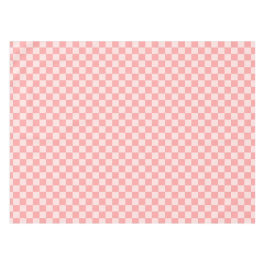 rosa Tafel Tischdecke (Vorderseite (Horizontal))