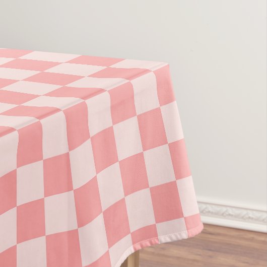 rosa Tafel Tischdecke (Beispiel)
