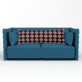 Rosa Taglilie Blumenmuster auf Schwarz Seitenschläferkissen