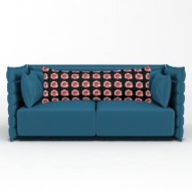 Rosa Taglilie Blumenmuster auf Schwarz