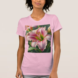 Rosa Taglilie T-Shirt