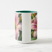 Rosa Taglilie Tasse (Zentrum)