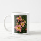 Rosa Taglilien Kaffeetasse (Links)