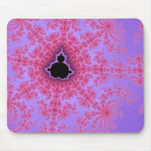 Rosa Tagtraum-Mauspad Mousepad (Vorne)