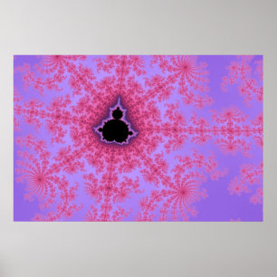 Rosa Tagtraum-Plakat Poster