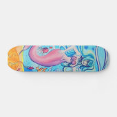Rosa Tailfin-Meerjungfrau-Skateboard-Plattform Skateboard (Horizontal)