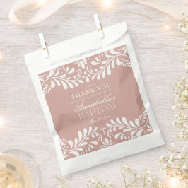 Rosa Talavera Tile Spanische Fiesta Taufe Dessert Geschenktütchen