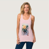 Rosa Tank Top (Vorderseite Vollansicht)