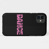 Rosa Tanz mit Ballerina Cutouts Case-Mate iPhone Hülle (Rückseite (Horizontal))