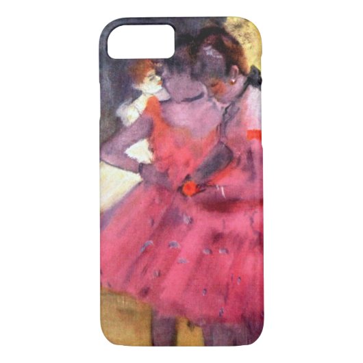 Rosa Tänzer, Edgar Degas Case-Mate iPhone Hülle (Rückseite)