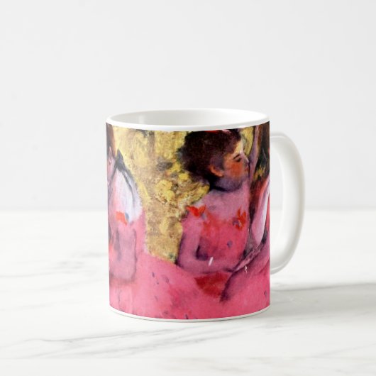 Rosa Tänzer, Edgar Degas Kaffeetasse (VorderseiteRechts)