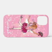 Rosa Tänzerinnen von Ballerina-Stars Case-Mate iPhone Hülle (Rückseite (Horizontal))