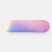 Rosa Tapete Ästhetische Pastell Skateboard (Horizontal)