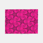 Rosa Taphometdecke Fleecedecke (Vorderseite (Horizontal))