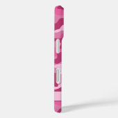 Rosa Tarndruck Personalisiert Case-Mate iPhone Hülle (Rückseite / Rechts)