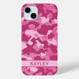 Rosa Tarndruck Personalisiert Case-Mate iPhone Hülle
