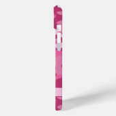 Rosa Tarndruck Personalisiert Case-Mate iPhone Hülle (Rückseite / Links)
