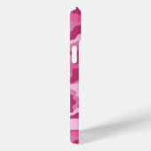 Rosa Tarndruck Personalisiert Case-Mate iPhone Hülle (Rückseite / Rechts)