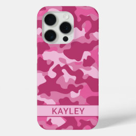 Rosa Tarndruck Personalisiert Case-Mate iPhone Hülle