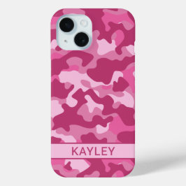 Rosa Tarndruck Personalisiert Case-Mate iPhone Hülle