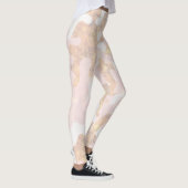 Rosa Tarnkappenbildung Glitzer Leggings (Rechts)