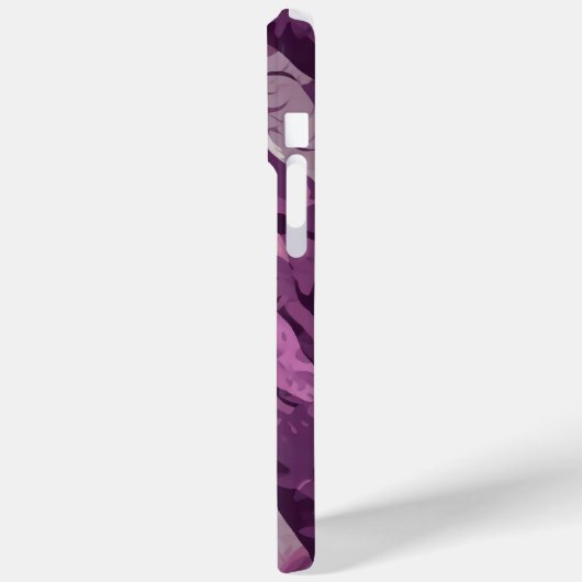 Rosa Tarnmuster Case-Mate iPhone Hülle (Rückseite / Links)