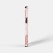 Rosa Tarnmuster iPhone Hülle (Rechte Seite)