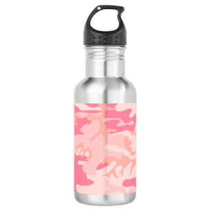 Rosa Tarnmuster, Militär, Armee Edelstahlflasche