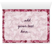 Rosa Tarnung (Innenansicht Horizontal (Unten))