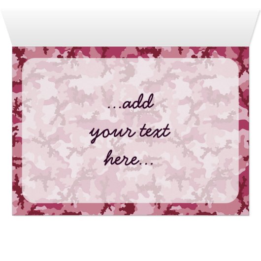 Rosa Tarnung (Innenansicht Horizontal (Unten))