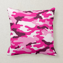 Rosa Tarnung Amerikanischer MoJo Pillow