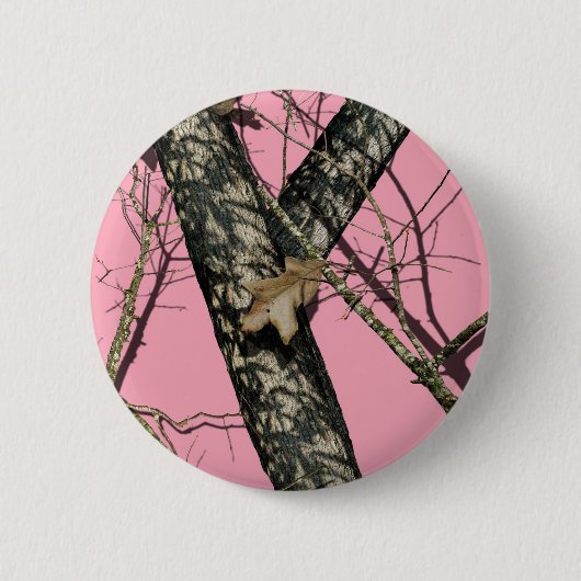 Rosa Tarnung Button (Vorderseite)