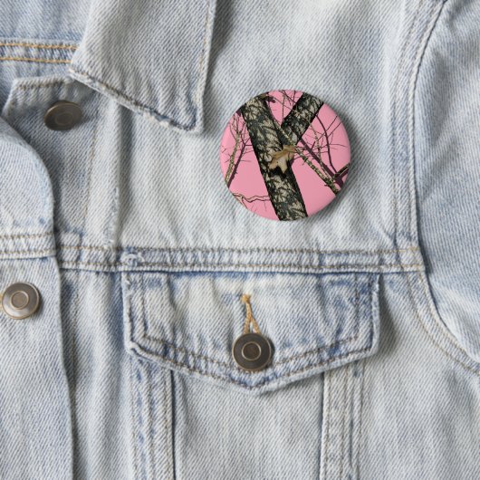Rosa Tarnung Button (Beispiel)