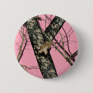 Rosa Tarnung Button