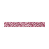 Rosa Tarnung Einladungsbanderole (Flach)