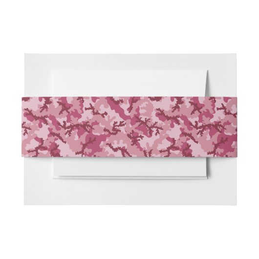 Rosa Tarnung Einladungsbanderole (Vorderseite Beispiel)