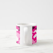 Rosa Tarnung Espresso Tasse (Rückseite)