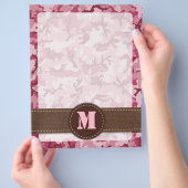 Rosa Tarnung Flyer (Hand)