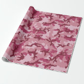 Rosa Tarnung Geschenkpapier (Ungerollt)