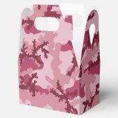 Rosa Tarnung Geschenkschachtel (Geöffnet)