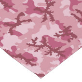 Rosa Tarnung Kurzer Tischläufer (Ecke)