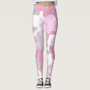 Rosa Tarnung Leggings