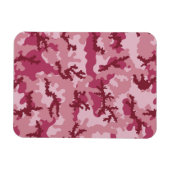Rosa Tarnung Magnet (Horizontal)