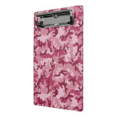 Rosa Tarnung Mini Klemmbrett (Gewinkelt2)