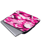 Rosa Tarnung| Neopren-Laptop Laptopschutzhülle (Vorne Knopf)